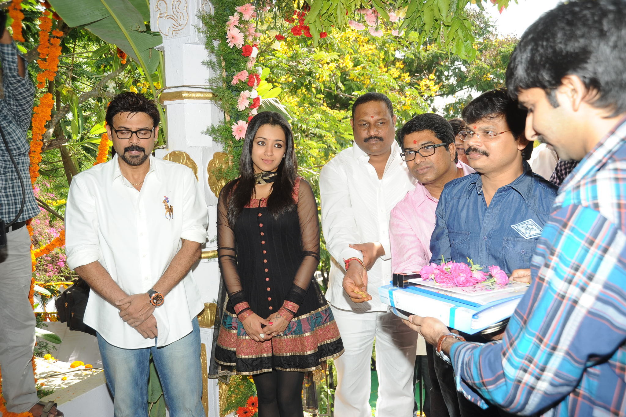 Venky and Trisha New Movie Launch Stilss | Picture 33923
